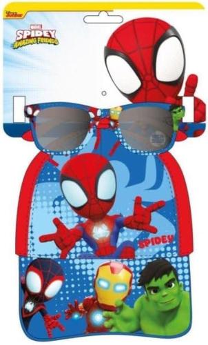SET CAPPELLO E OCCHIALI DA SOLE SPIDEY