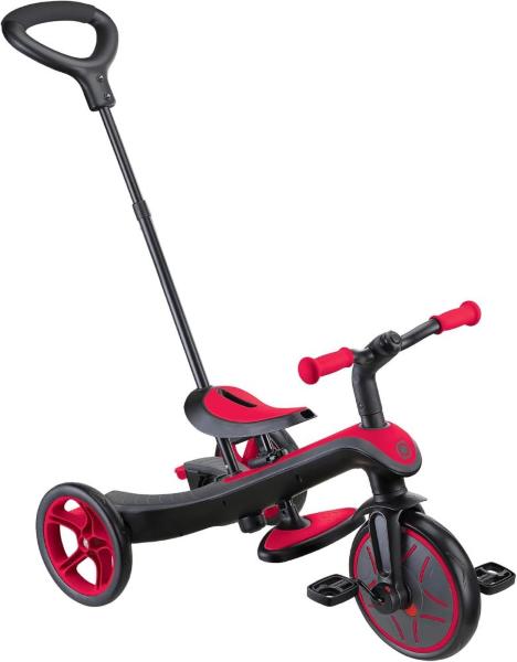 GLOBBER - EXPLORER TRICICLO TRIKE 4IN1 DELUXE PLAY - ROSSO