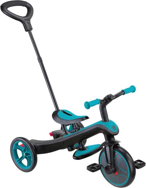 GLOBBER - EXPLORER TRICICLO TRIKE 4IN1 DELUXE PLAY - BLU TEAL