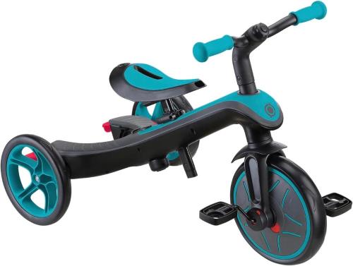 GLOBBER - EXPLORER TRICICLO TRIKE 4IN1 DELUXE PLAY - BLU TEAL