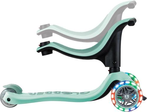 GLOBBER MONOPATTINO 3 RUOTE GO-UP SPORTY LIGHT VERDE MENTA-PISTACCHIO