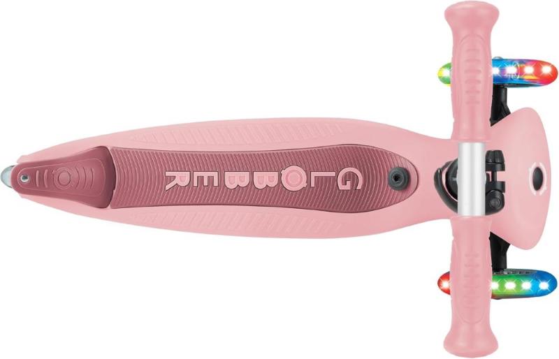 GLOBBER MONOPATTINO GO UP ACTIVE LIGHTS 360° - ROSA PASTELLO PROFONDO