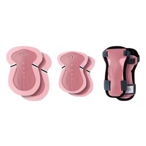 GLOBBER PROTEZIONI JUNIOR XS ROSA PASTELLO