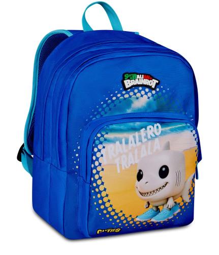 ZAINO SCUOLA TRALALERO TRALALA SKIFIDOL ITALIAN BRAINROT