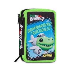 ASTUCCIO 3 ZIP BOMBARDIRO CROCODILLO SKIFIDOL ITALIAN BRAINROT