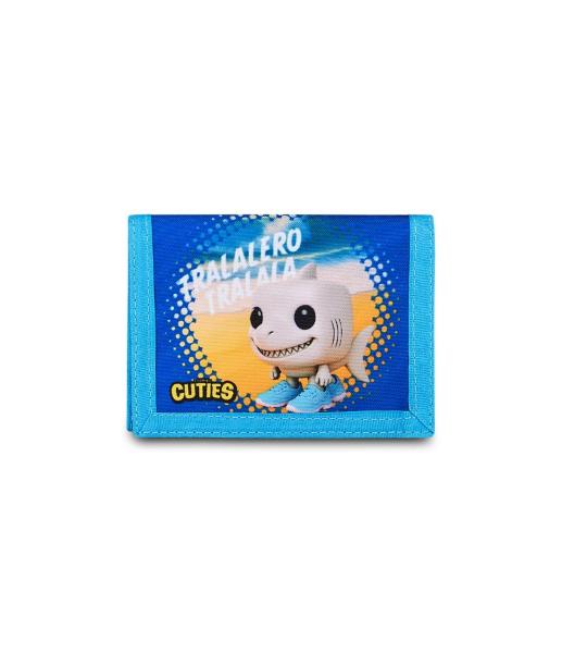 PORTAFOGLIO VELCRO WALLET TRALALERO TRALALA SKIFIDOL ITALIAN BRAINROT