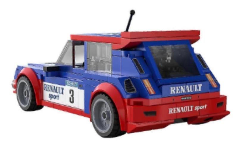 CADA - AUTO RENAULT 5 MAXI TURBO IN SCALA 1:24 - 308 PCS