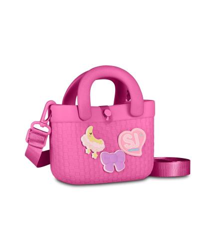 BORSETTINA MIDI SJ GANG GIRLY PINS - ROSA