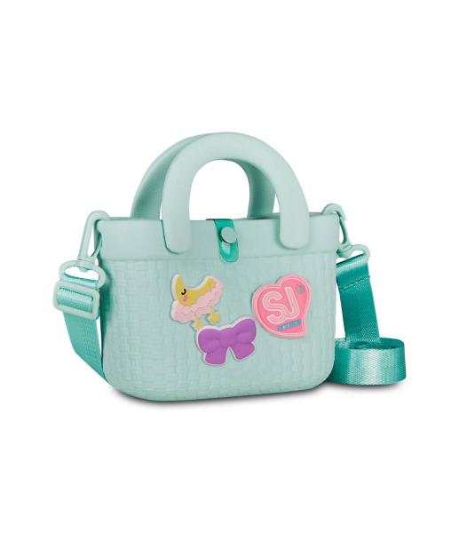 BORSETTINA MIDI SJ GANG GIRLY PINS - TURCHESE