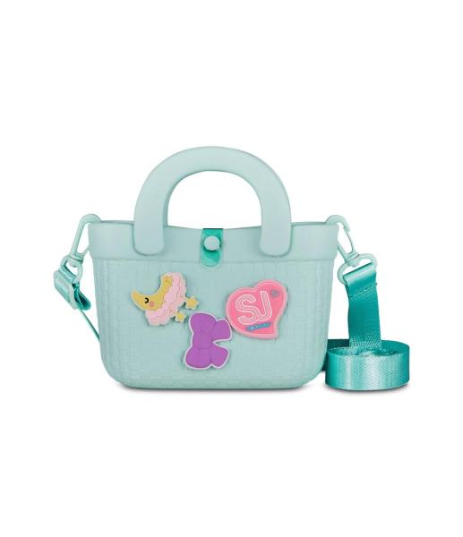 BORSETTINA MIDI SJ GANG GIRLY PINS - TURCHESE