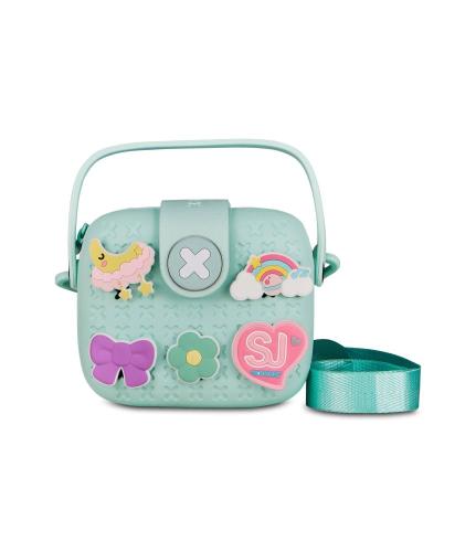 TRACOLLINA SQUARE SJ GANG GIRLY PINS TURCHESE