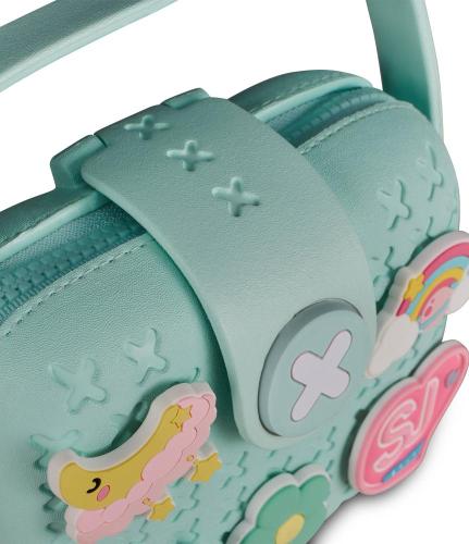 TRACOLLINA SQUARE SJ GANG GIRLY PINS TURCHESE