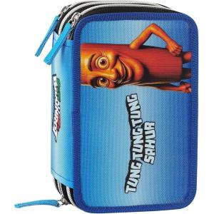 ASTUCCIO 3 ZIP CORREDO TUNG TUNG SKIFIDOL ITALIAN BRAINROT