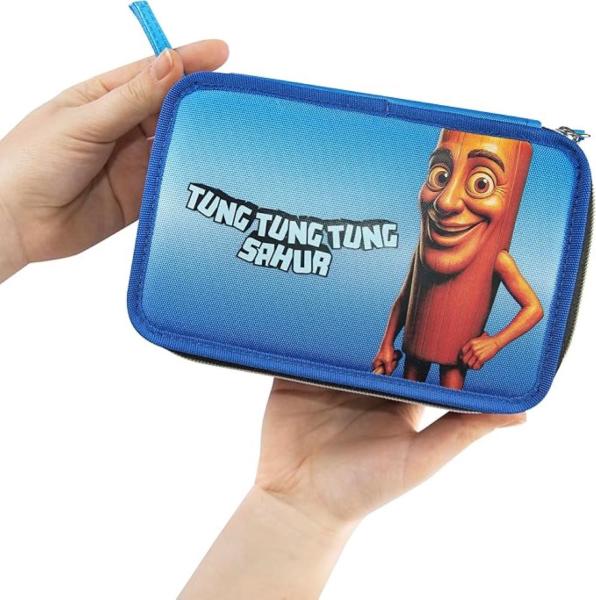 ASTUCCIO 3 ZIP CORREDO TUNG TUNG SKIFIDOL ITALIAN BRAINROT