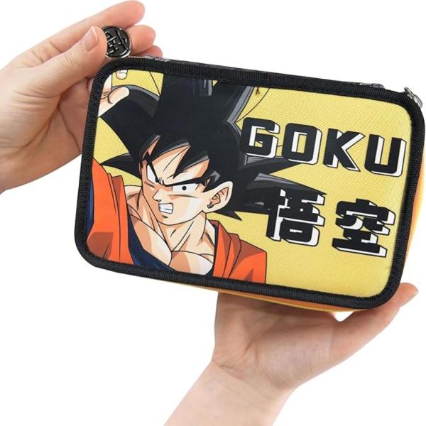 ASTUCCIO 3 ZIP CORREDO DRAGON BALL SUPER