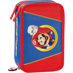ASTUCCIO 3 ZIP CORREDO SUPER MARIO