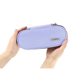 ASTUCCIO  OVALE ORG. MONOCOLORE LILLA COMIX