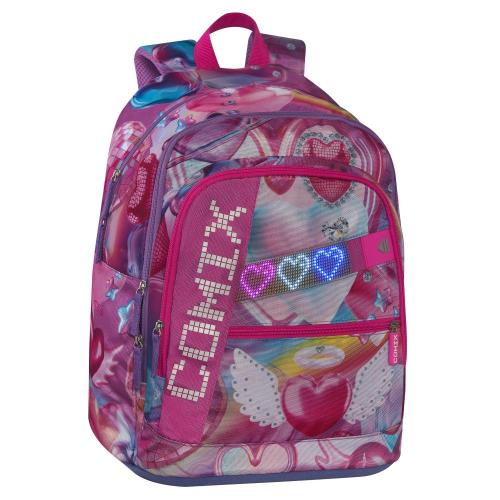 ZAINO ORGANIZZATO ULTRA BRIGHT HEARTS GIRL