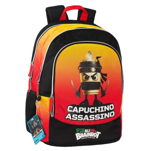 ZAINO ORGANIZZATO CAPUCHINO SKIFIDOL ITALIAN BRAINROT