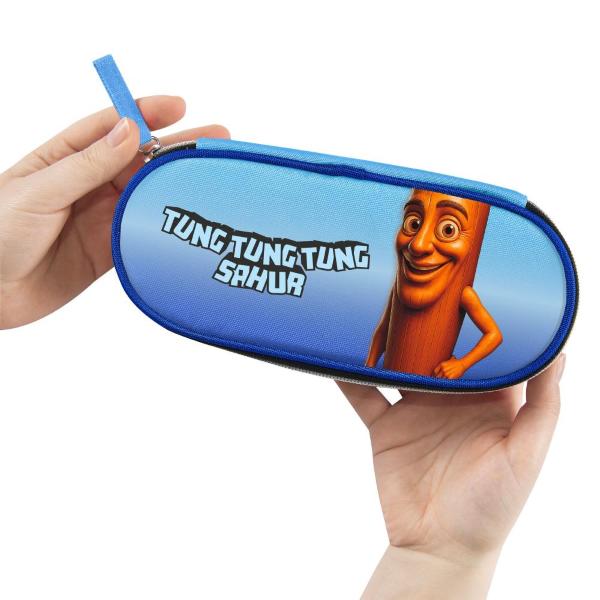 ASTUCCIO BUSTINA OVALE ORGANIZZATO TUNG TUNG SKIFIDOL ITALIAN BRAINROT