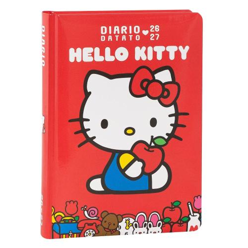 SUPERDIARIO STANDARD DATATO ROSSO HELLO KITTY
