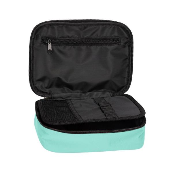 ASTUCCIO RETTANGOLARE ORGANIZZATO MAXI MONO ACQUAMARINA