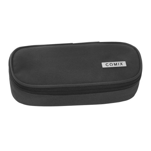 ASTUCCIO BUSTINA OVALE ORGANIZZATO MONOCOLORE NERO