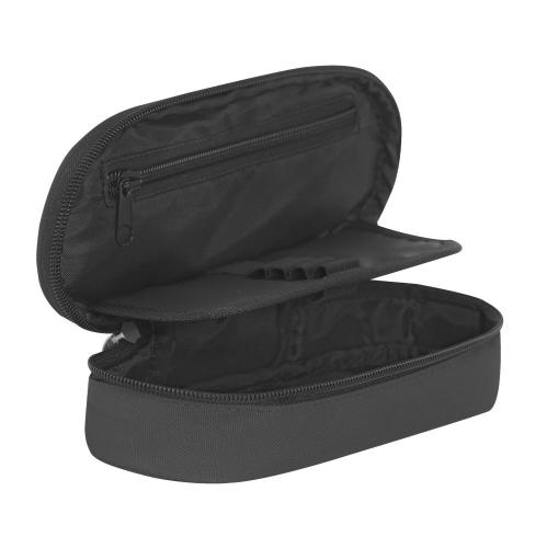 ASTUCCIO BUSTINA OVALE ORGANIZZATO MONOCOLORE NERO