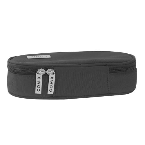 ASTUCCIO BUSTINA OVALE ORGANIZZATO MONOCOLORE NERO