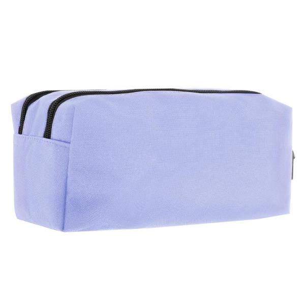 ASTUCCIO 2 ZIP MONOCOLORE LILLA