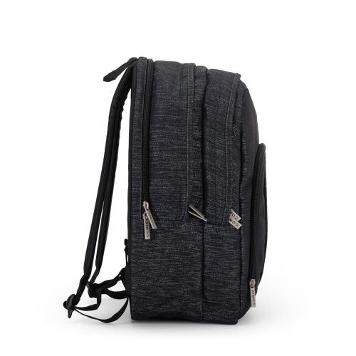 ZAINO ORGANIZZATO LUREX NERO