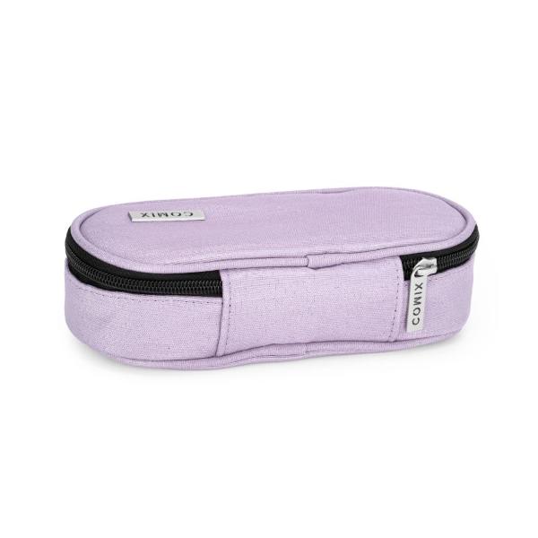 ASTUCCIO BUSTINA OVALE ORGANIZZATO LUREX LILLA