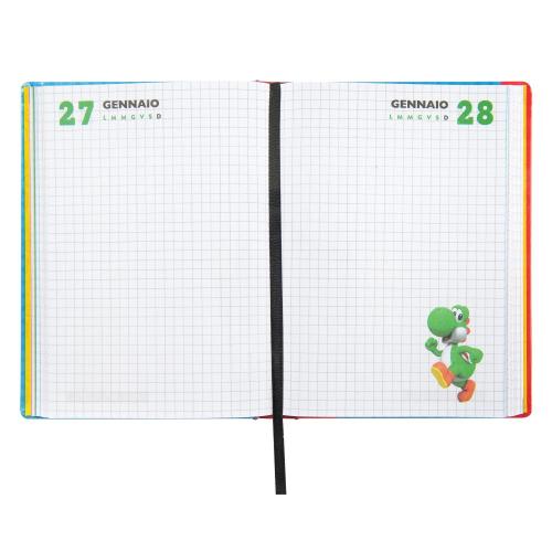 DIARIO AGENDA 12 MESI STANDARD GRUPPO SUPER MARIO