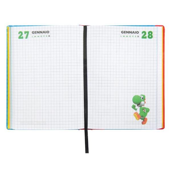 DIARIO AGENDA 12 MESI STANDARD GRUPPO SUPER MARIO