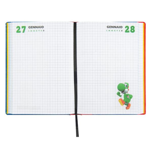 DIARIO AGENDA 12 MESI STANDARD SUPER MARIO