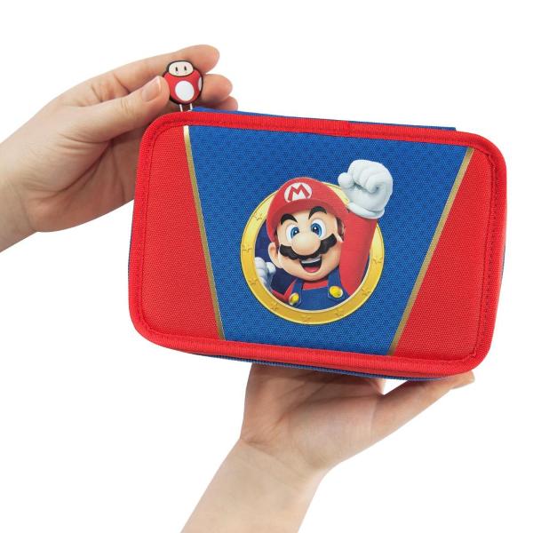 ASTUCCIO 3 ZIP CORREDO SUPER MARIO