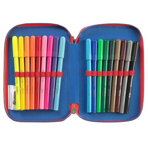 ASTUCCIO 3 ZIP CORREDO SUPER MARIO