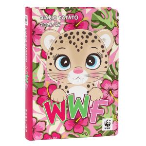 DIARIO 12 MESI STANDARD LEOPARDO WWF ILLUSTRATO