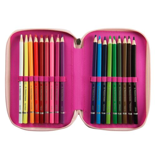 ASTUCCIO 3 ZIP CORREDO WWF ILLUSTRATO LEOPARDO