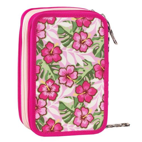 ASTUCCIO 3 ZIP CORREDO WWF ILLUSTRATO LEOPARDO