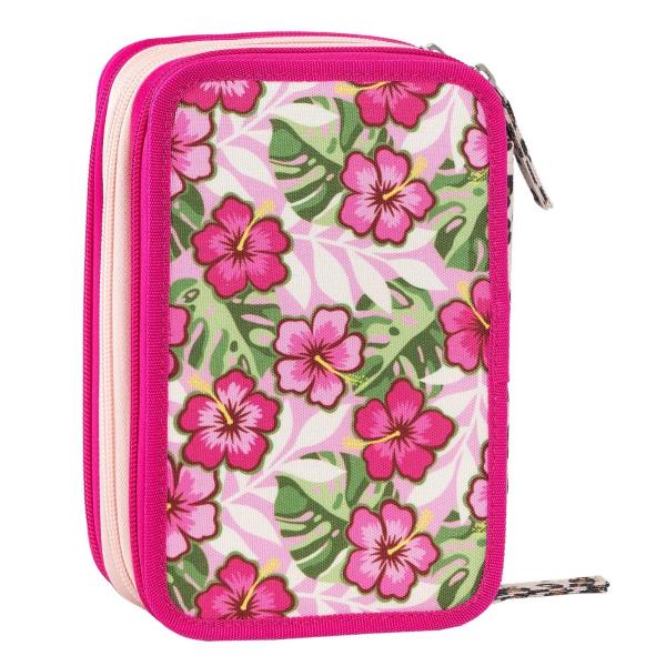 ASTUCCIO 3 ZIP CORREDO WWF ILLUSTRATO LEOPARDO