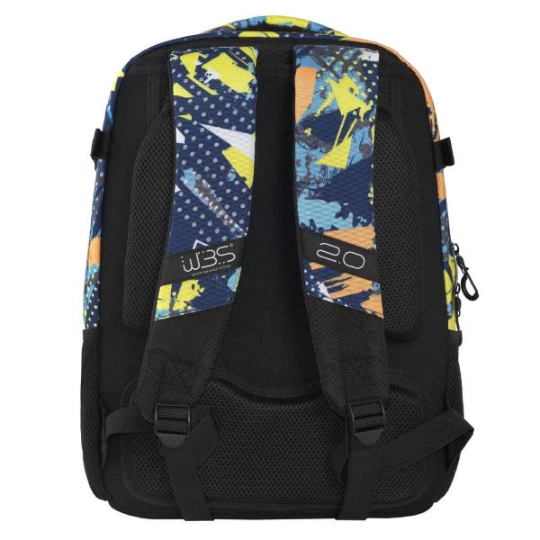 ZAINO ORGANIZZATO WBS 2.0 MIX BLU