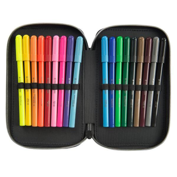 ASTUCCIO 3 ZIP CORREDO WBS 2.0 MIX BLU