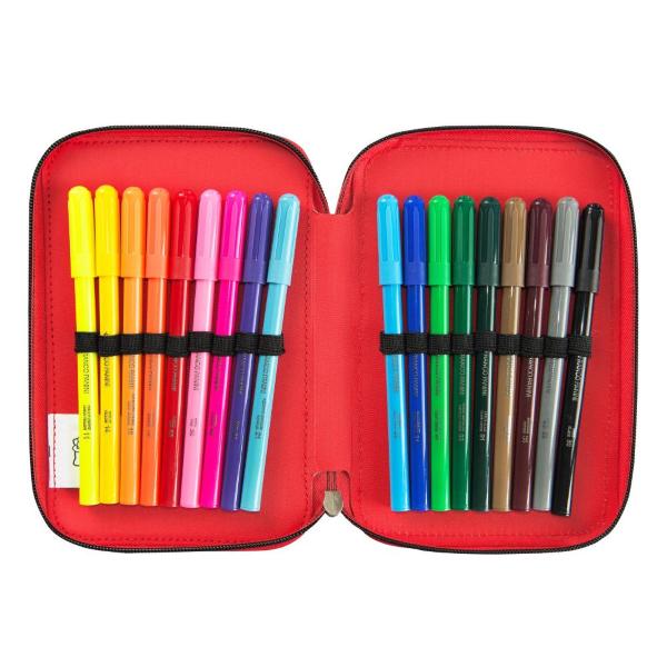 ASTUCCIO CORREDO 3 ZIP HELLO KITTY