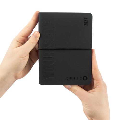 DIARIO AGENDA 16 MESI DAY MINI COMIX U YOURSELF ALL BLACK