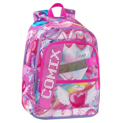 ZAINO ORGANIZZATO ULTRA BRIGHT HEARTS GIRL