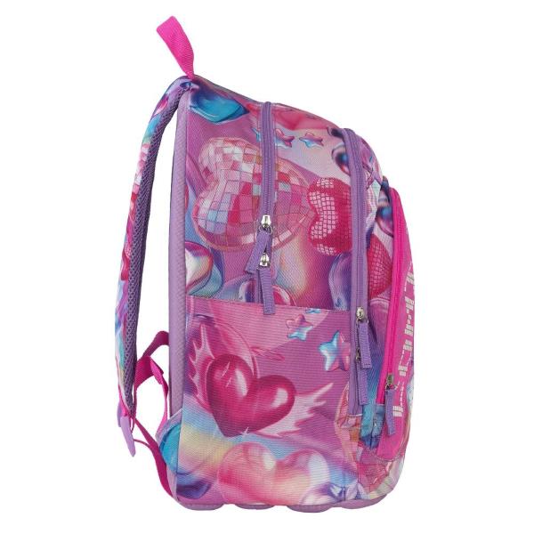 ZAINO ORGANIZZATO ULTRA BRIGHT HEARTS GIRL