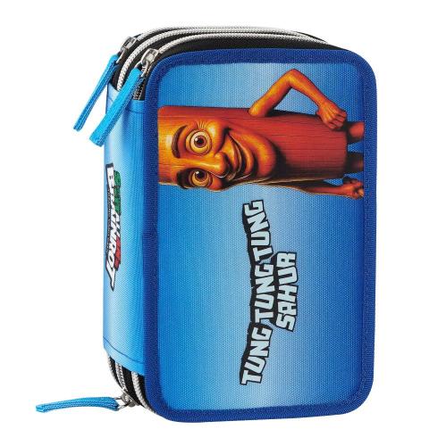 ASTUCCIO 3 ZIP CORREDO TUNG TUNG SKIFIDOL ITALIAN BRAINROT