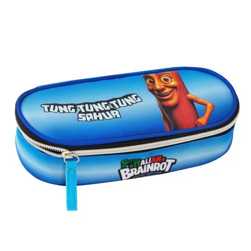 ASTUCCIO BUSTINA OVALE ORGANIZZATO TUNG TUNG SKIFIDOL ITALIAN BRAINROT