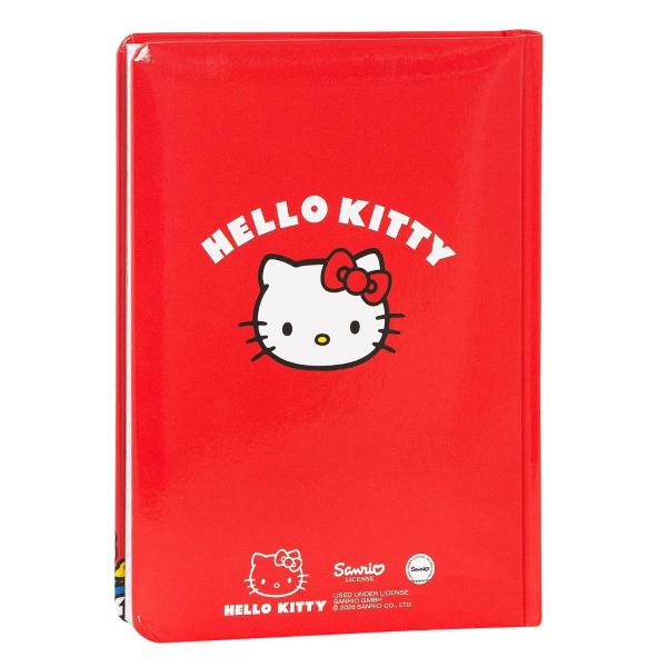 SUPERDIARIO STANDARD DATATO ROSSO HELLO KITTY